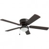 Harbor Breeze 52" Armitage 5-Blade LED Indoor Flush Mount Ceiling Fan w/ Light Kit