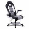 Costway PU Leather Executive Racing Style Bucket Seat Office Chair