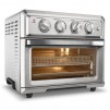 Cuisinart TOA-60 Convection Toaster Oven Air Fryer with Light, Silver (Refurbished)