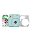 Fuji Instax Mini 9 Instant Film Camera with Film and Sleeve