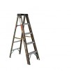 Werner Werner Real Tree Camouflage Ladder 5-ft Fiberglass Type 2 - 225 lbs. Capacity Step Ladder