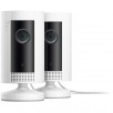 2 Pack Ring Indoor Cam Plug-In HD Security Camera, Two-way Talk Works w/ Alexa