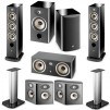 Focal Aria 906 2-Way Bass Reflex Bookshelf Speakers (Black Piano Lacquer or Prime Walnut)