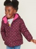 Old Navy 75% Off Select Apparel: Hooded Frost-Free Puffer Jacket for Toddler Girls for $11, More