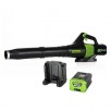 Greenworks Pro 60-Volt Max Lithium Ion 540-CFM Brushless Cordless Electric Leaf Blower