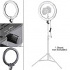 Flashpoint 13" Vlogger light AC Powered 50W 5500K Fluorescent Ring Light With Bag