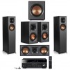 Klipsch: 2x R-610F + 2x R-41M + R-52C + R-100SW Sub + Yamaha RX-V485 $879, More