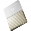 WD 1TB My Passport Ultra USB 3.0 External Hard Drive (White/Gold)