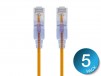Monoprice SlimRun Cat6a Ethernet Cables: 5-Pack 20