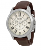 Fossil Grant Cream Dial Men