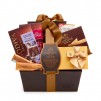 Pure Bliss Chocolate Gift Basket, Classic Ribbon