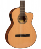 Lucero LC150Sce Spruce/Sapele Cutaway Acoustic-Electric Classical Guitar