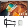 55" Samsung QN55Q60RA Q60 4K Smart QLED TV + Mounting Kit Bundle