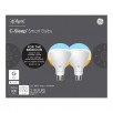GE Smart 65-Watt EQ LED Br30 Soft White Dimmable Flood Light Bulb (2-Pack)