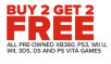 Pre-Owned Xbox 360, PS3, Nintendo 3DS, DS, Wii, Wii U, or PS Vita Games: B2G2 Free