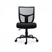 Staples Mesh Back Fabric Task Chair, Black (51463-CC)