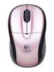 Logitech V220 Cordless Optical Laptop Mouse (Black or Pink)