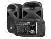 Stage Right by Monoprice 130-Watt 8-channel All-In-One Portable PA System w/ 2x 10-inch Speakers