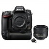 Nikon D610 DSLR Bundle - w/50mm f/1.8G AF-S Lens, MB-D14 Battery Power Pack, WU-1b Wireless Mobile Adapter
