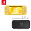 Nintendo Switch Lite + Case (Yellow, Turquoise, Gray)