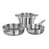 Calphalon 5-Pc. Premier Space Saving Stainless Steel Cookware Set