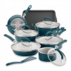 Rachael Ray Create Delicious 13-pc. Aluminum Nonstick Cookware Set + $10 GC for $51, More