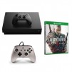 Xbox One 1TB 4K Ultra HD Gaming Console Bundle + Game + Wired Controller (Microsoft Re-certified)