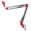 Deco Gear Microphone Suspension w/ Boom Scissor Arm Stand
