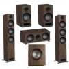 Jamo Speakers: Pair S 809 + S 81 Center + Pair S 801 Bookshelves + S 810 Sub for $549, More