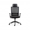 Staples Tarance Mesh Back Fabric Task Chair, Black (51481)