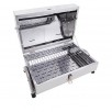 Wolfgang Puck Stainless Steel Portable Charcoal Grill