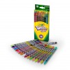 Crayola Twistable Colored Pencils Assorted 18/Pack (68-7418)