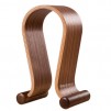 Deco Gear Wood Headphone Display Stand Secure Tabletop Holder / Gaming Headset Hanger