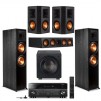 Klipsch 2x RP-8000F , Ebony - RP-404C - RP-502S, Pair - Rel HT/1508 - Yam A2080  for $3699, more