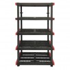 CRAFTSMAN 24-in D x 40-in W x 72-in H 5-Tier Plastic Freestanding Shelving Unit