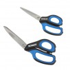 Kobalt 4.7-in Stainless steel Molded handle Scissors