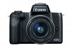 EOS M50 EF-M 15-45mm f/3.5-6.3 IS STM Lens Kit Black (Refurbished)