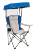 Bass Pro Shops Eclipse Camp Chair w/ Canopy (Red or Blue)
