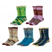 GameStop: 5-Pack The Legend of Zelda Crew Socks or 5-Pack Super Mario Bros Crew Socks 2 for $12, More