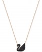 Swarovski Crystal Pave Swan 14-7/8" Pendant Necklace $62.3, More