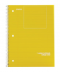 Staples Poly 1-Subject Notebook, 8" x 10.5", College Ruled, 70 Sheets, Assorted (27620M) for $0.75,