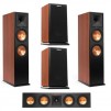 Klipsch 2x RP280FA Floorstanding Speaker Cherry Vinyl W/RP-440C /RP-150M Speaker for $1499, More