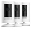 Ring Stick Up Security Camera 3-pk with 3 Solar Panels & Ring Assist+