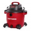 Craftsman 16 gal. Corded Wet/Dry Vacuum 12 amps 120 volt 6.5 hp Red 27 lb.