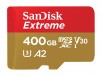 SanDisk 400GB Extreme microSDXC UHS-I/U3 A2 Memory Card with Adapter, Speed Up to 160MB/s