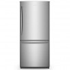 Hisense 17.1-Cu. Ft. Counter-Depth Bottom-Freezer Stainless Steel Refrigerator