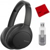 Sony WH-CH710N Wireless Noise-Canceling Headphones (Black) with 128GB USB Bundle $98, More