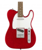 Squier Limited-Edition Bullet Telecaster Electric Guitar Red Sparkle