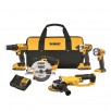 DEWALT 20V MAX Compact 5-Tool Combo Kit (DCK521D2) with 2 Batteries