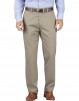 Relaxed Fit Tapered Leg Comfort Waist Khaki Pants, Desert Khaki